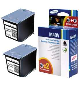 Samsung M40V Noir Pack de 2 Cartouches d'encre d'origine
