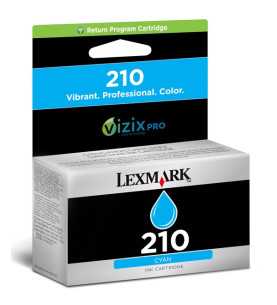 Lexmark 210 Cyan Cartouche d'encre d'origine