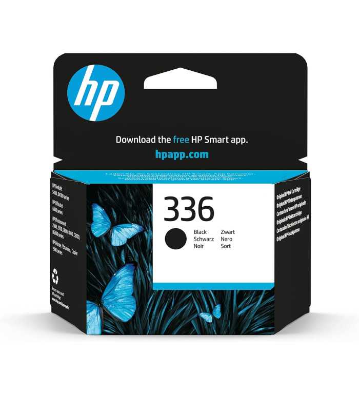 HP 336 Noir Cartouche d'encre d'origine