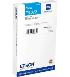 EPSON T9072 XXL Cyan Cartouche d'encre d'origine