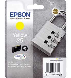 Epson 35 Jaune Cadenas Cartouche d'encre d'origine
