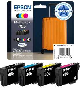 Epson 405 Noir Couleur Valise Multipack Cartouches d'encre d'origine