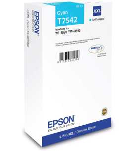 Epson T7542 XXL Cyan Cartouche d'encre d'origine