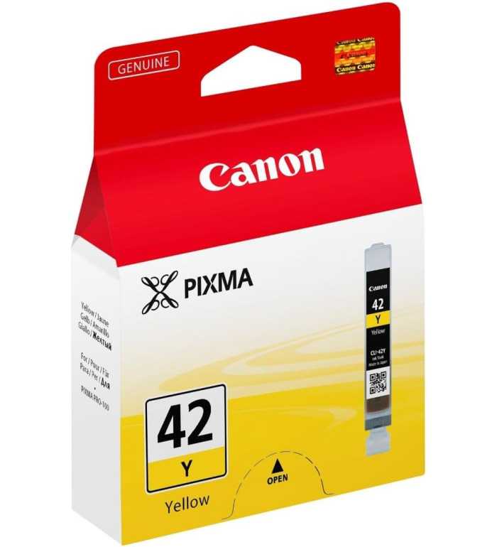 Canon CLI-42Y Jaune Cartouche d'encre d'origine
