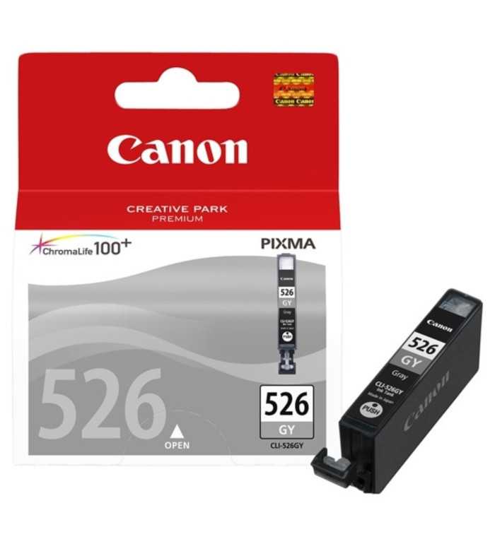Canon CLI-526GY Gris Cartouche d'encre d'origine Canon CLI-526GY Gris Cartouche d'encre d'origine