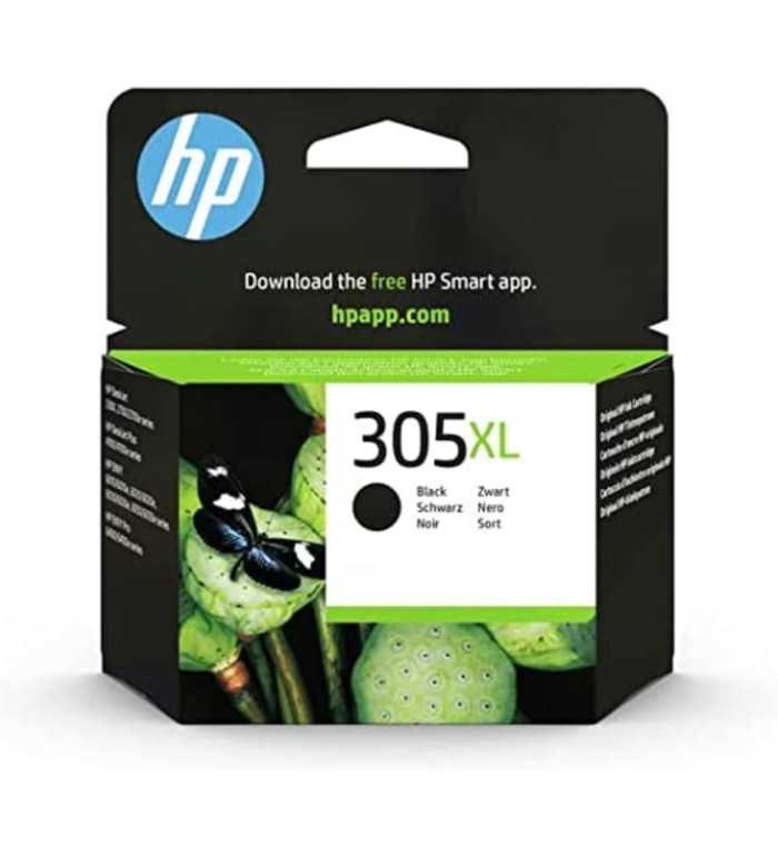 HP 305XL Noir Cartouche d'encre d'origine - (3YM62AE)