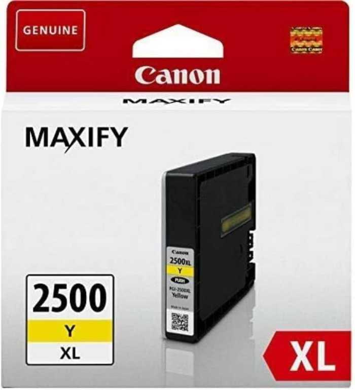 Canon PGI-2500XL-Y Jaune Cartouche d'encre d'origine
