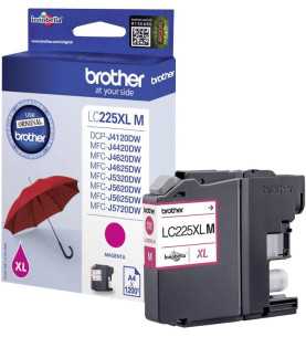 Brother LC225XL Magenta Cartouche d'encre d'origine