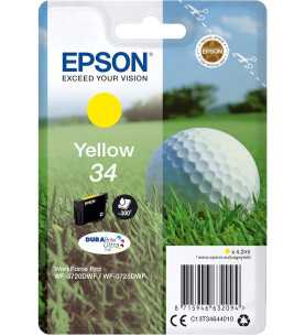 Epson 34 Jaune Balle de golf Cartouche d'encre d'origine