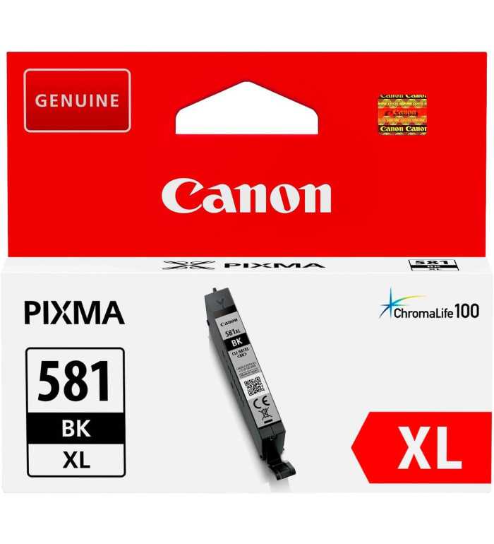 Canon CLI-581BK Noir Cartouche d'encre d'origine