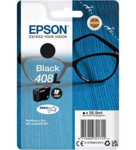 Epson 408L Noir Lunettes Cartouche d'encre d'origine