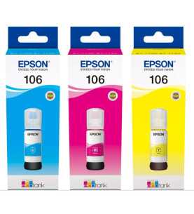 Epson 106 Couleur d'origine Pack de 3 à prix bas