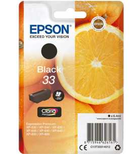 Epson 33 Noir d'origine – Cartouche Epson C13T33314012