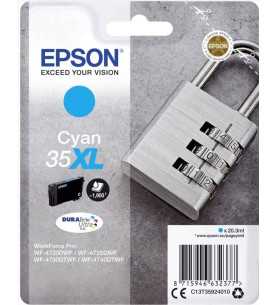 Epson 35XL Cyan Cadenas Cartouche d'encre d'origine