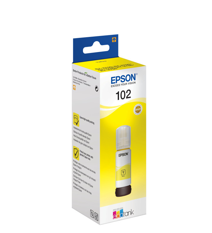 Epson 102 Jaune d'origine au meilleur prix