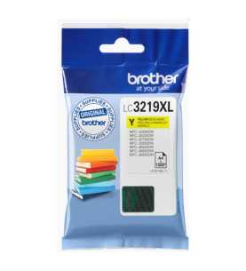 Brother LC3219XL-Y Jaune Cartouche d'encre d'origine