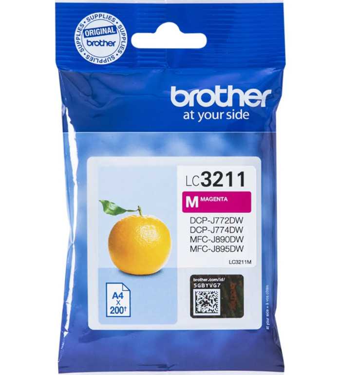 Brother LC3211M Magenta Cartouche d'encre d'origine