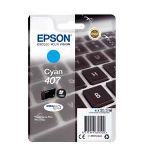 Epson 407 Cyan Clavier Cartouche authentique au meilleur prix