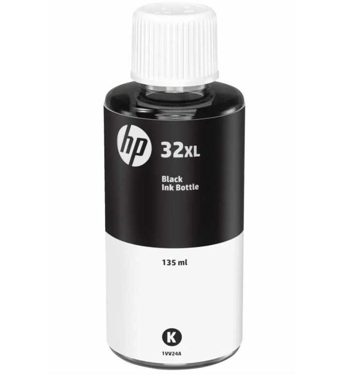 HP 32XL Noir (1VV24A) - Bouteille d'encre originale haute capacité HP 32XL Noir (1VV24A) - Bouteille d'encre originale haute capacité