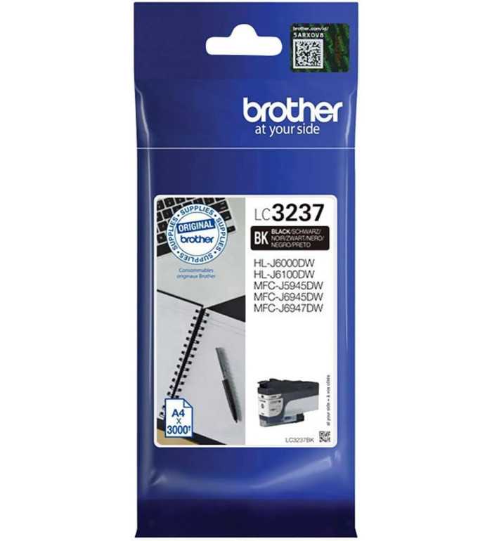Brother LC3237BK Noir Cartouche d'encre d'origine Brother LC3237BK Noir Cartouche d'encre d'origine