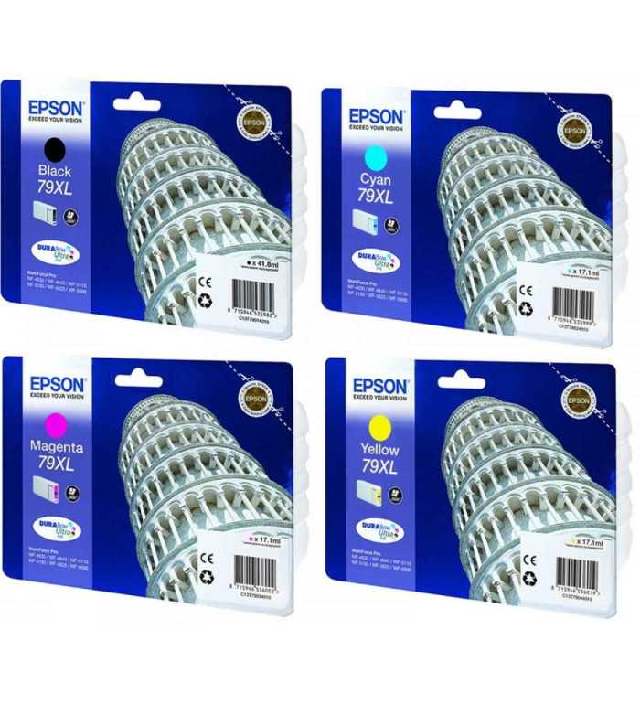Epson Multipack 79XL noir couleur - Tour de pise
