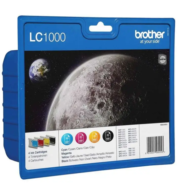 Brother LC1000 noir couleur Cartouches d'encre d'origine