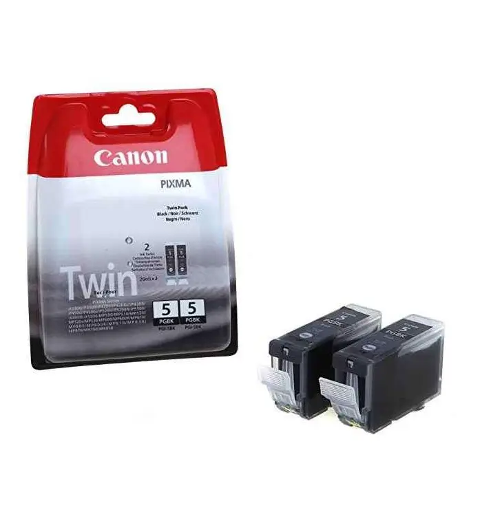 Canon PGI-5BK noir Twin pack de Cartouches d'encre d'origine