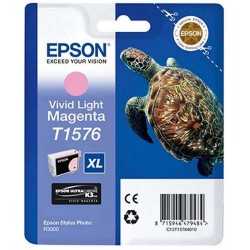 Epson T1576 Magenta Clair Tortue Cartouche d'encre d'origine