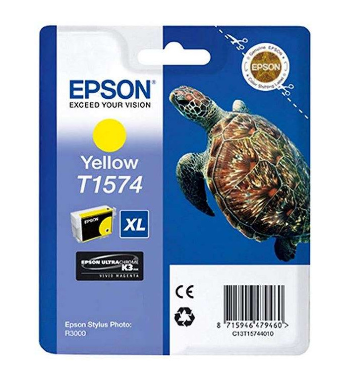 Epson T1574 Jaune Cartouche d'encre d'origine