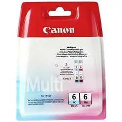 Canon BCI-6 PC/PM Multipack Photo Cyan, Photo Magenta Cartouches d'encre d'origine