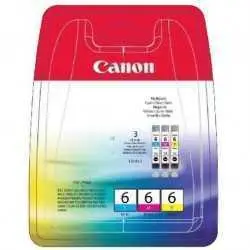 Canon BCI-6 Couleur Pack de 3 Cartouches d'encre d'origine