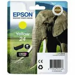 Epson 24 Jaune Éléphant Cartouche d'encre d'origine