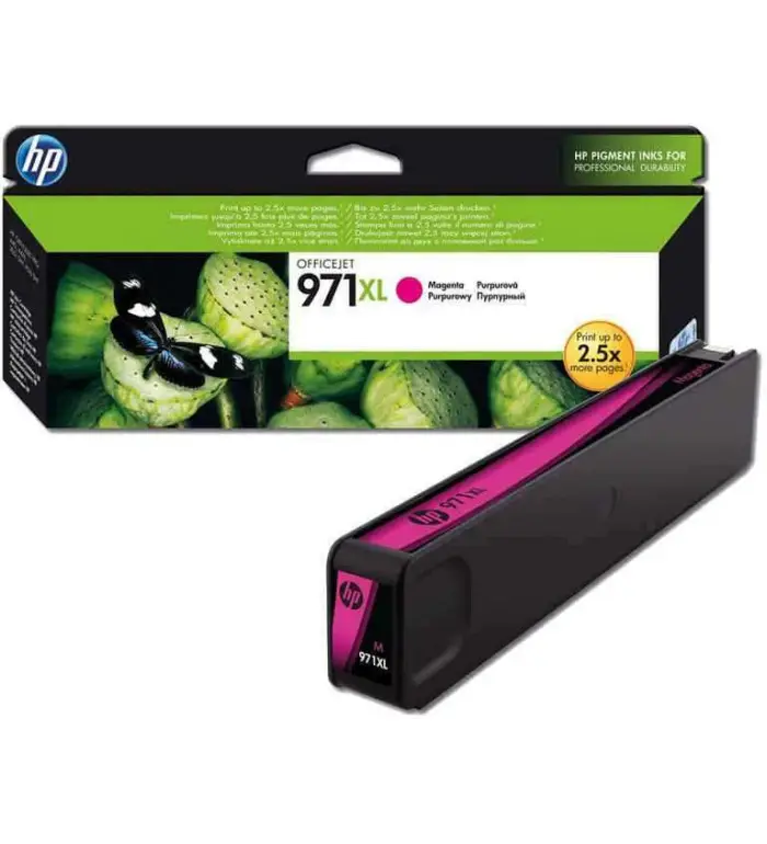 HP 971XL magenta Cartouche d'encre d'origine HP 971XL magenta Cartouche d'encre d'origine