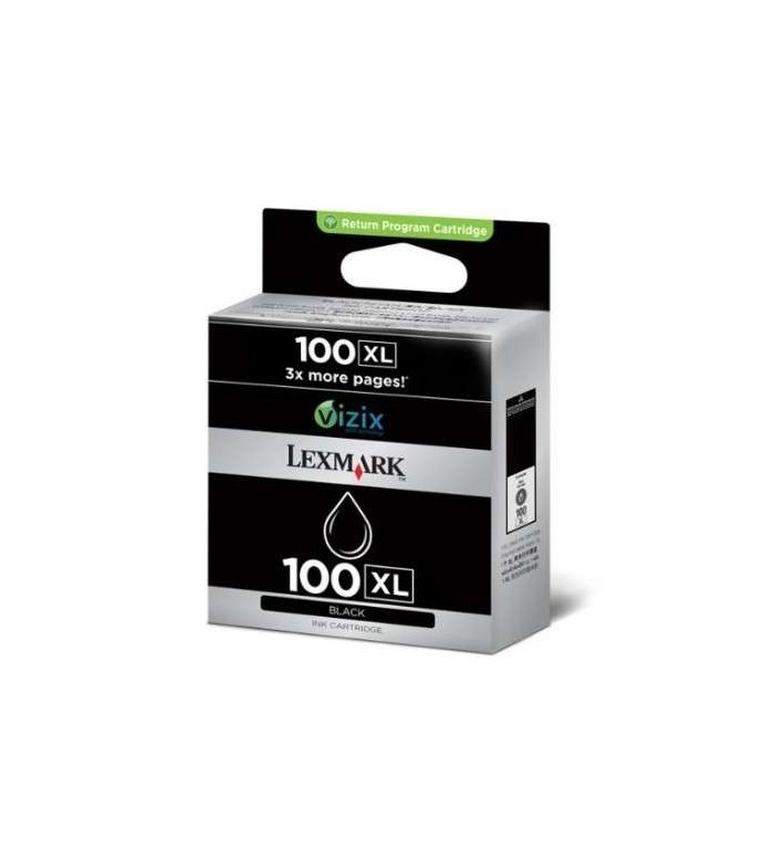 Lexmark 100XL noir Cartouche d'encre d'origine Lexmark 100XL noir Cartouche d'encre d'origine