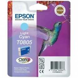 Epson T0805 Cyan clair Colibri Cartouche d'encre d'origine
