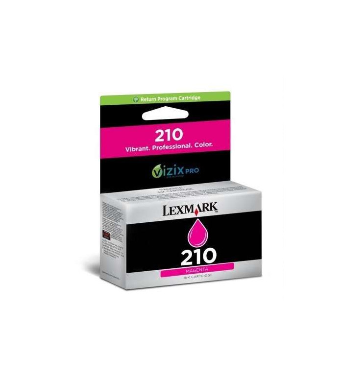 Lexmark 210 magenta Cartouche d'encre d'origine Lexmark 210 magenta Cartouche d'encre d'origine