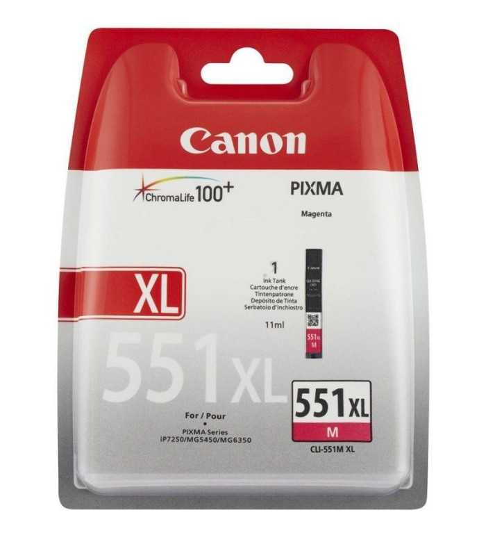 Canon CLI-551M XL magenta Cartouche d'encre d'origine