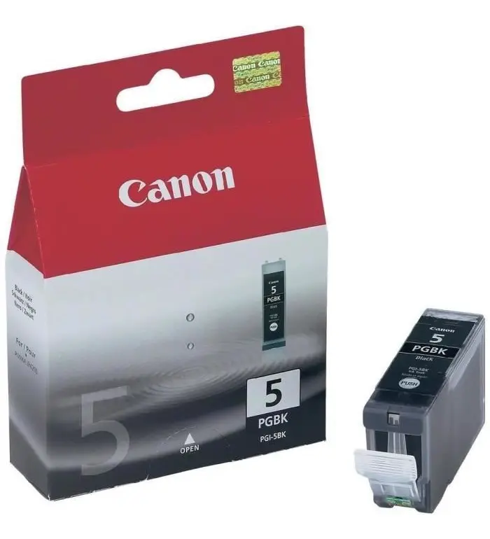 Canon PG-5BK noir pigmenté Cartouche d'encre d'origine