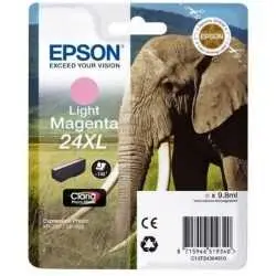 Epson 24XL Magenta clair Éléphant Cartouche d'encre d'origine